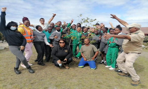 William Fortuin Celebrating trees on Earth Day - Overstrand Municipality