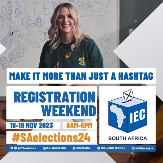 Voter Registration Weekend on November 18 and 19!