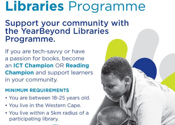 Spend your gap year at any of Overstrand libraries