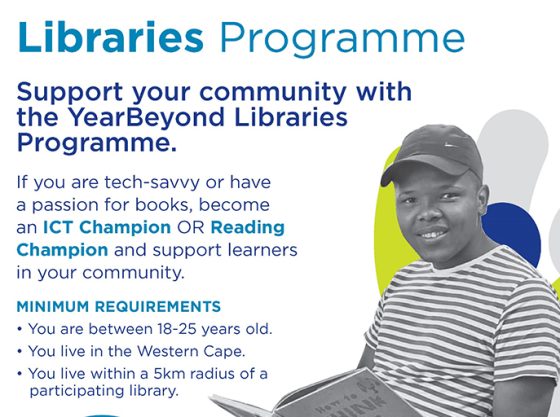Applications for the 2024 YearBeyond Libraries Programme Now Open