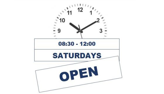 Traffic will be open on Saturday, 6 and 20 April