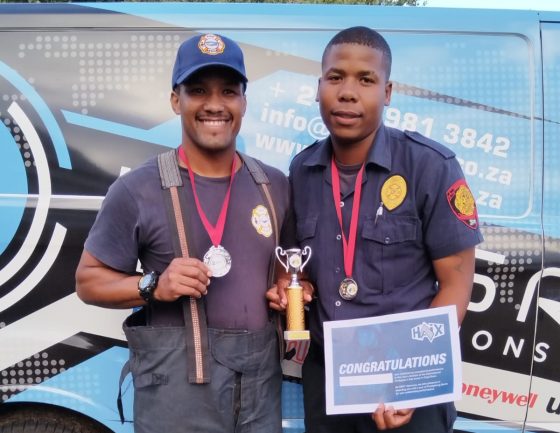 Overstrand firefighters show their mettle