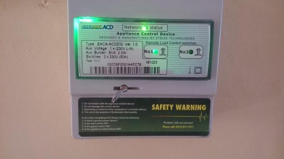 Assessment underway for Overstrand’s geyser load control system