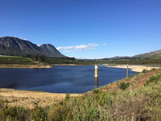 De Bos Dam level now at 77%