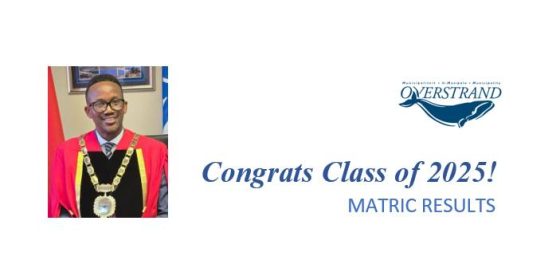 OVERBERG SHINES: Top in the Province, Third in the Country